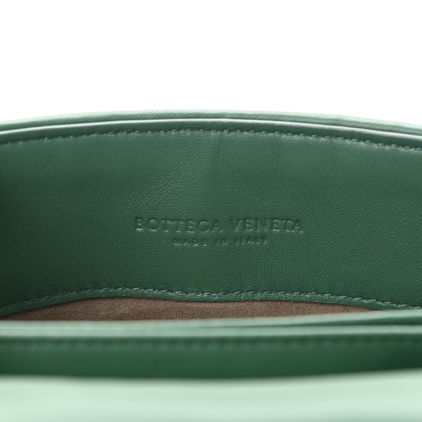 Nappa Intrecciato Baby Olimpia Bag Raintree