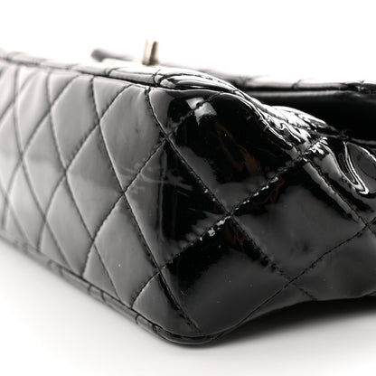 Chanel Patent Calfskin Quilted Mini Rectangular Flap Black 9 of 13