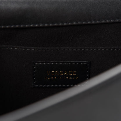 Versace Calfskin Tribute X Shoulder Bag Black 9 of 10