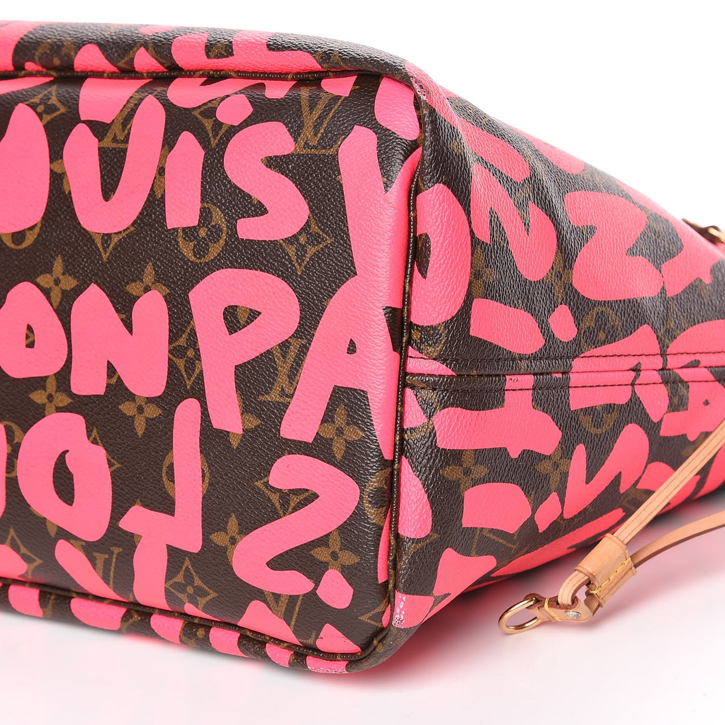 Monogram Graffiti Neverfull GM Fuchsia