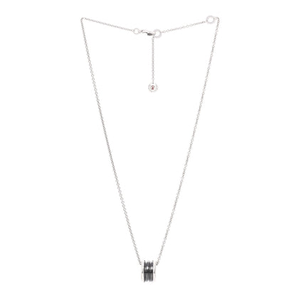 Bulgari Sterling Silver Ceramic Save The Children Pendant Necklace 3 of 6