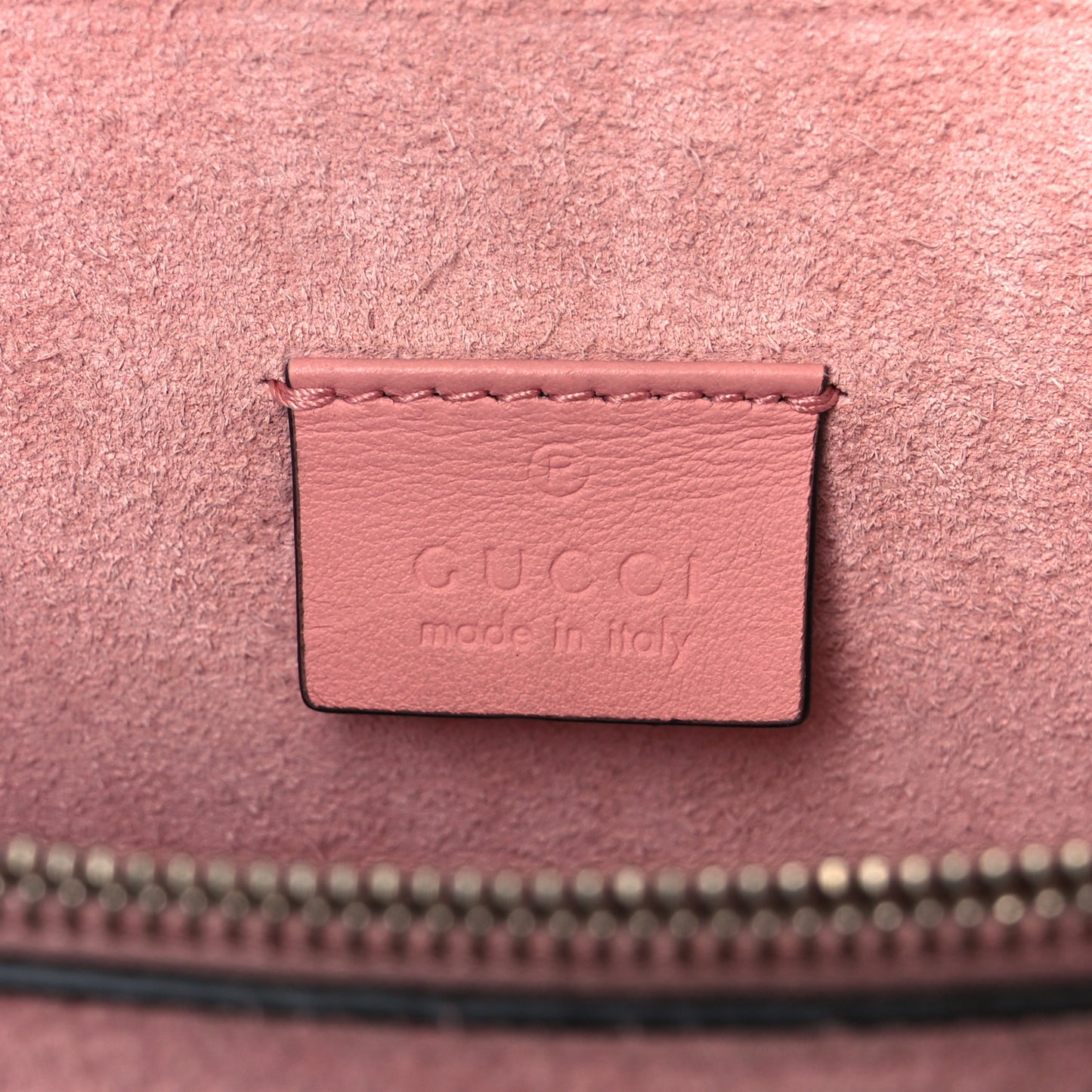 GG Supreme Monogram Suede Crystal Small Dionysus Shoulder Bag Beige Ebony Light Peonia