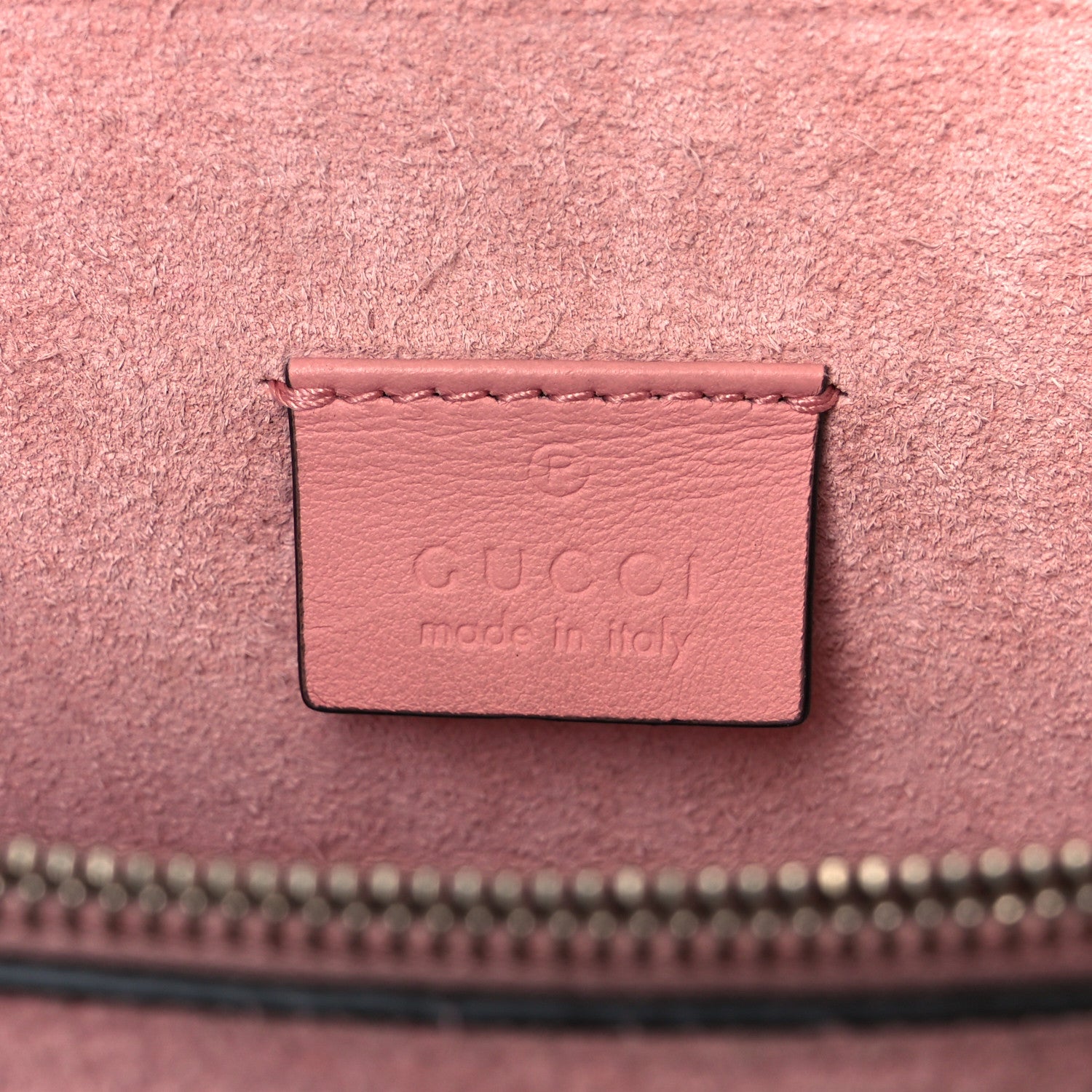 Gucci GG Supreme Monogram Suede Crystal Small Dionysus Shoulder Bag Beige Ebony Light Peonia 6 of 10