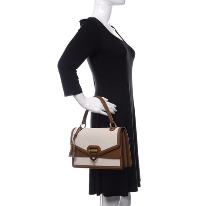 Gucci Canvas Medium Derby Bag Brown 2 of 13