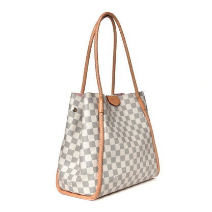 Louis Vuitton Damier Azur Propriano Rose Ballerine 2 of 8