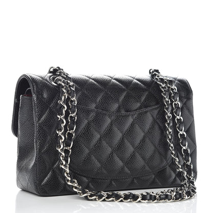 Chanel Caviar Quilted Small Double Flap Black 3 of 18