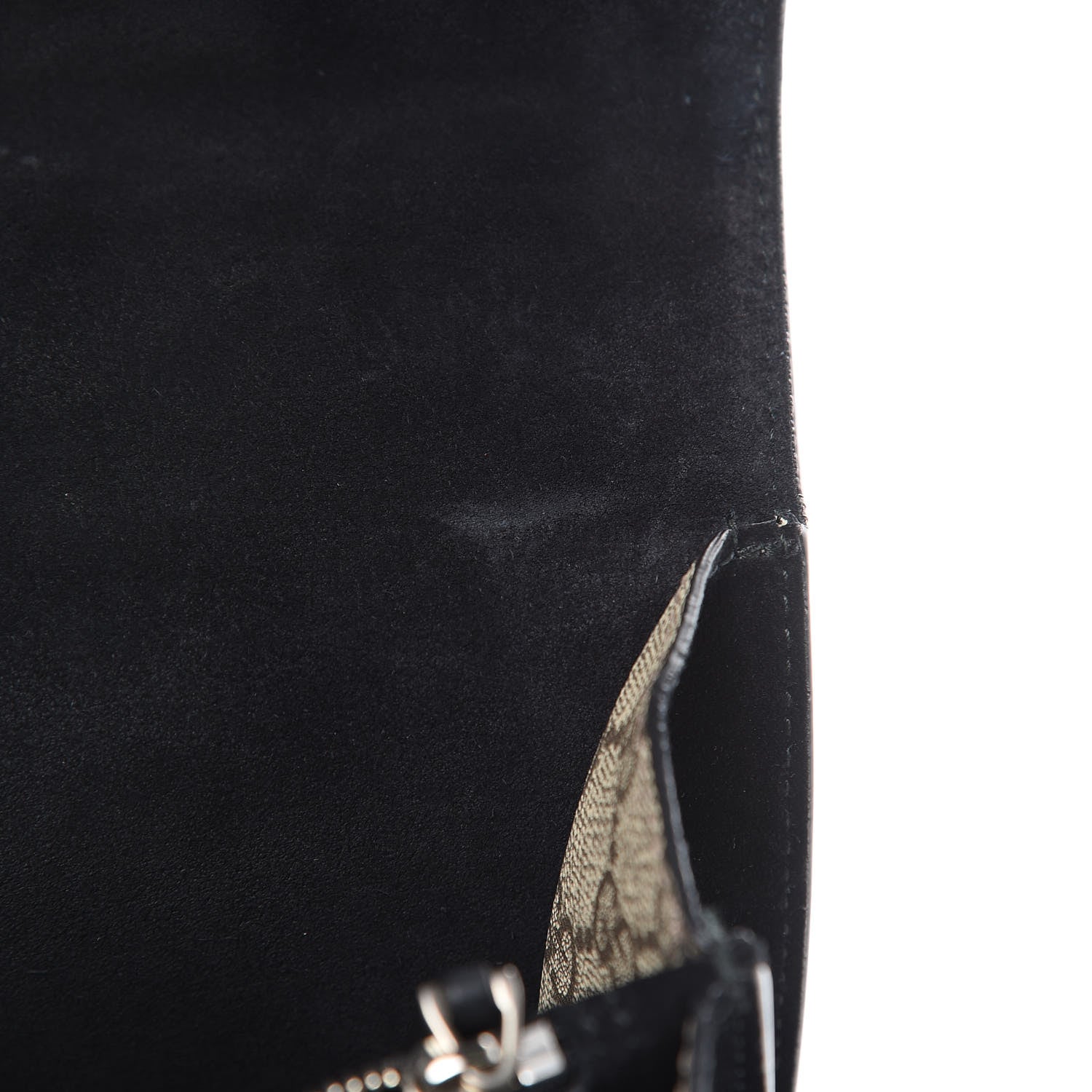 Gucci GG Supreme Monogram Small Dionysus Shoulder Bag Black 10 of 13