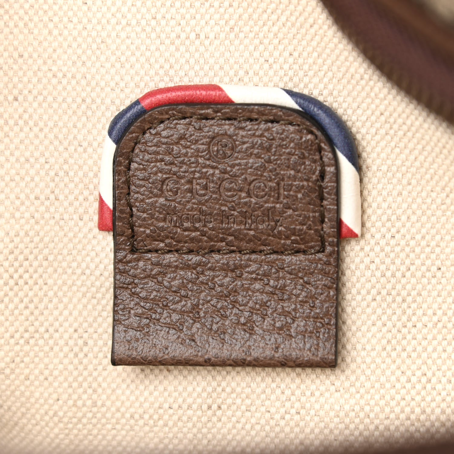 Gucci GG Supreme Monogram Courrier Belt Bag Beige New Acero 6 of 12
