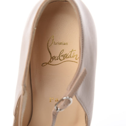 Christian Louboutin Calfskin Altapoppins 150 Pumps 36 Nude 5 of 7