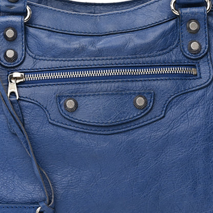 Balenciaga Agneau Giant 12 Silver Hardware Velo Bleu Glacier 9 of 16