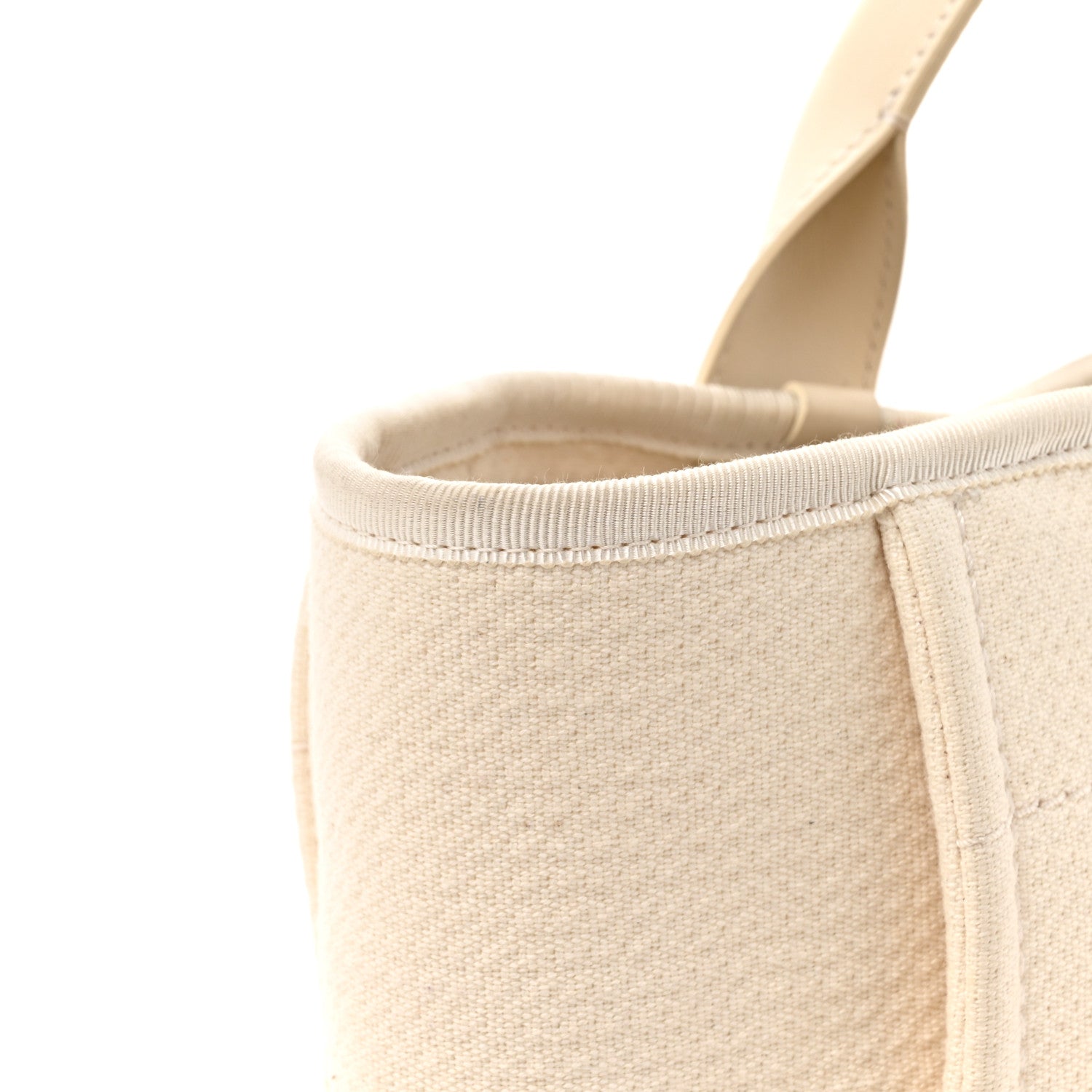 Chanel Mixed Fibers Small Deauville Tote White 15 of 19