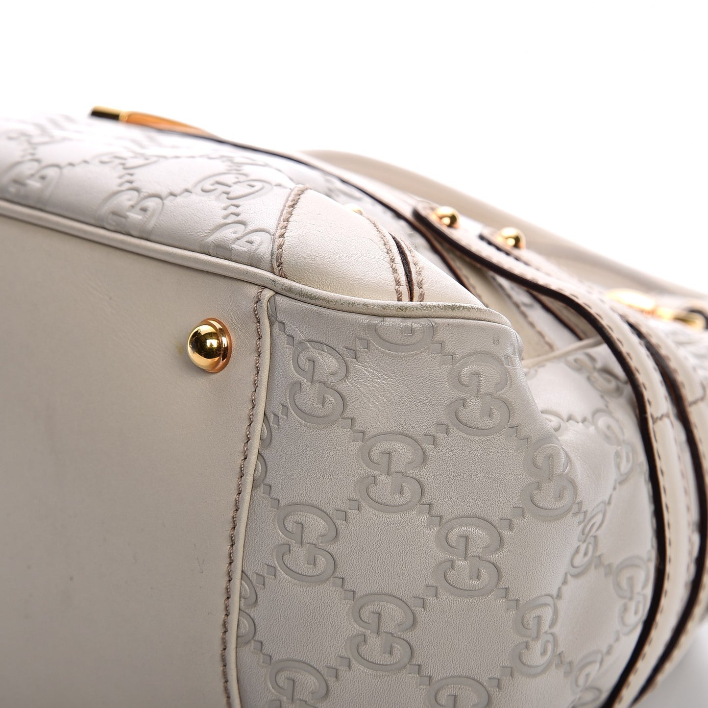 Guccissima Large Wave Boston Off White