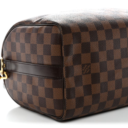 Louis Vuitton Damier Ebene Speedy Bandouliere 25 9 of 10