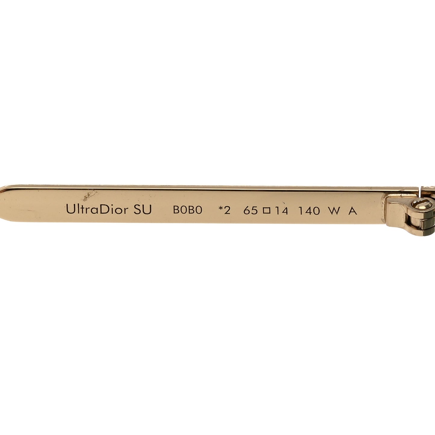 UltraDior SU Sunglasses Gold Blue
