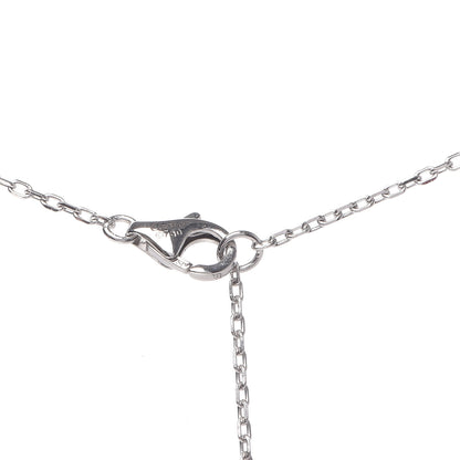 Cartier 18K White Gold Diamond D'Amour Heart Pendant Necklace 5 of 7