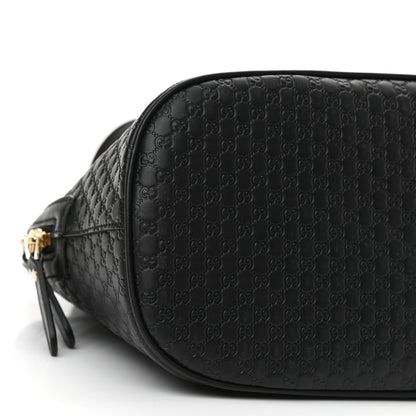Gucci Microguccissima Medium Dome Bag Black 9 of 10