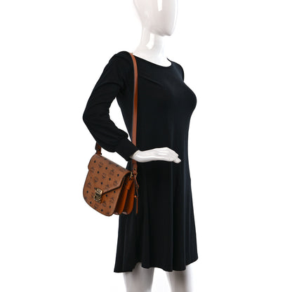 MCM Visetos Patricia Crossbody Bag Cognac 2 of 8