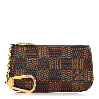 Louis Vuitton LOUIS VUITTON Damier Ebene Key Pouch 1 of 6
