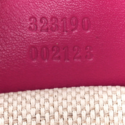 Gucci Vernice Naplack Small Soho Flap Crossbody Bright Bougainvillea 7 of 11