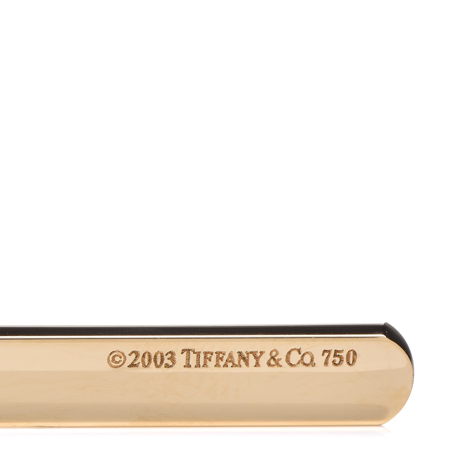 18K Yellow Gold 1837 Bar Drop Earrings