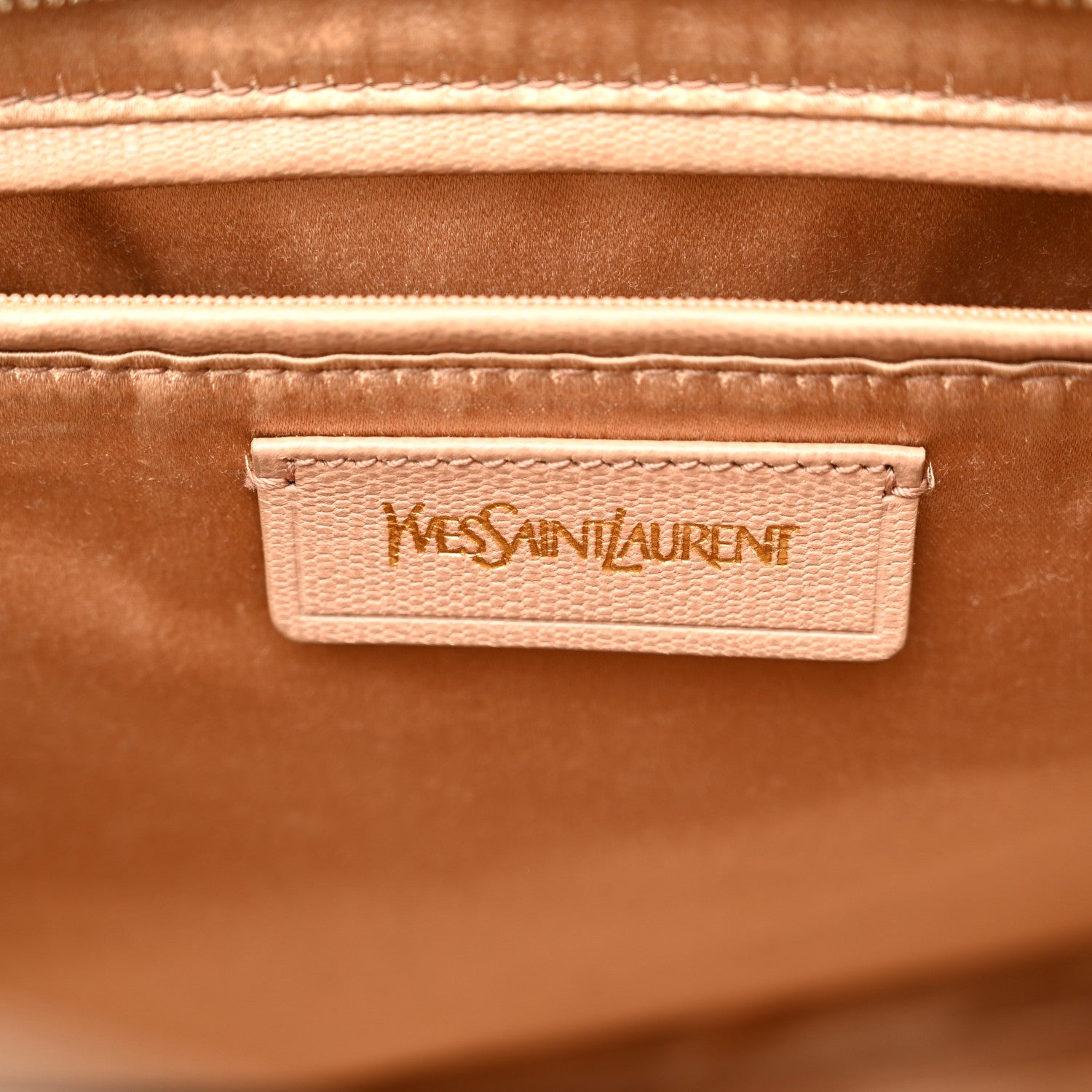 Saint Laurent Textured Calfskin Medium Cabas ChYc Beige 6 of 17