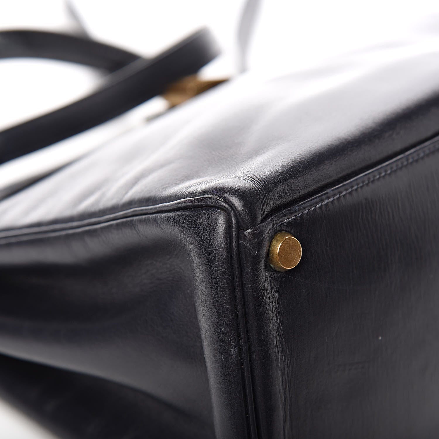 Hermes Box Kelly Retourne 32 Indigo 37 of 44