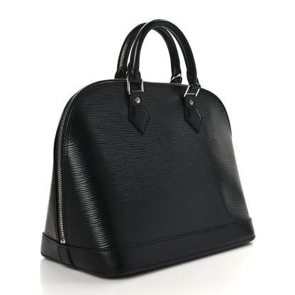 Louis Vuitton Epi Alma PM Black 3 of 9