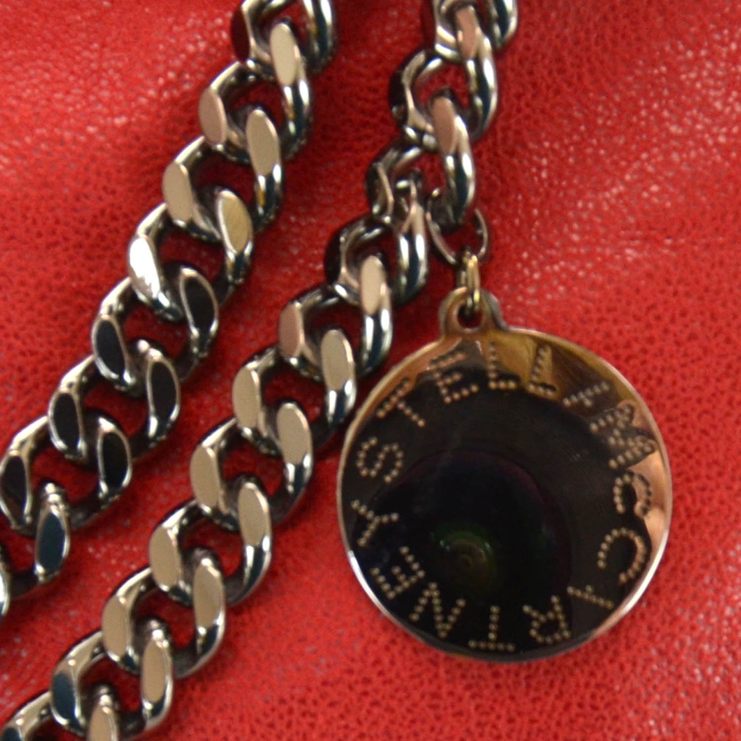 Faux Leather Falabella Red