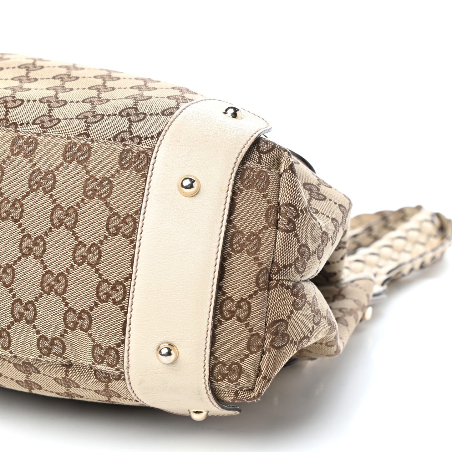 Monogram Medium Pelham Shoulder Bag Off White
