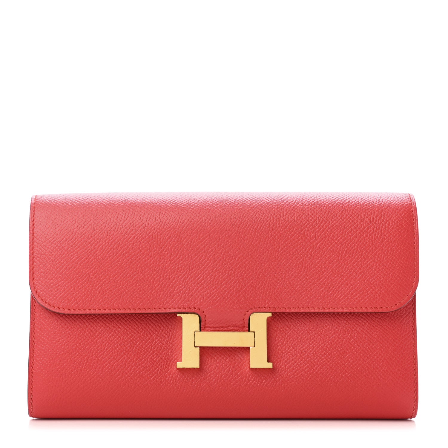 Hermes Epsom Constance Long Wallet Bougainvillea 1 of 4