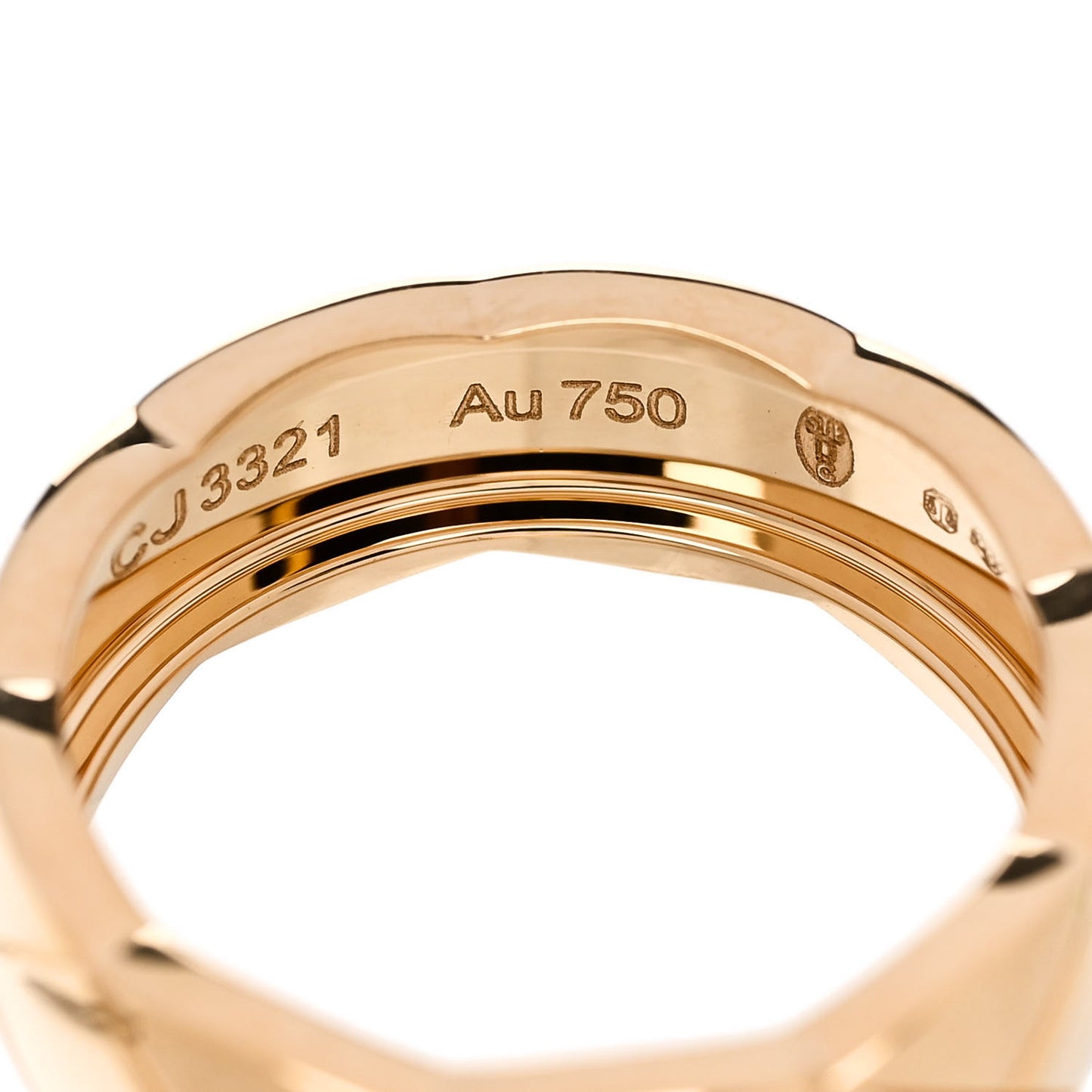 18K Yellow Gold Small Coco Crush Ring 52 6