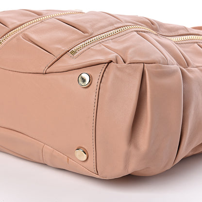 Christian Louboutin Cafskin Medium Pillow Softy Satchel Nude 8 of 9