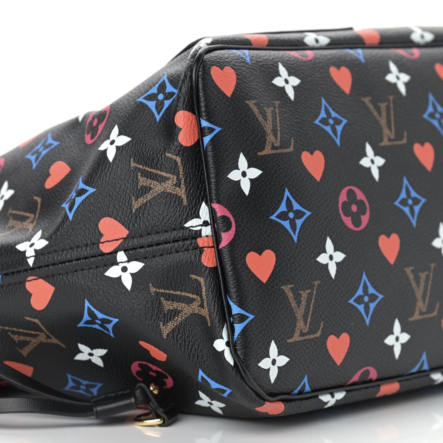 Louis Vuitton Game On Neverfull MM Black 10 of 12