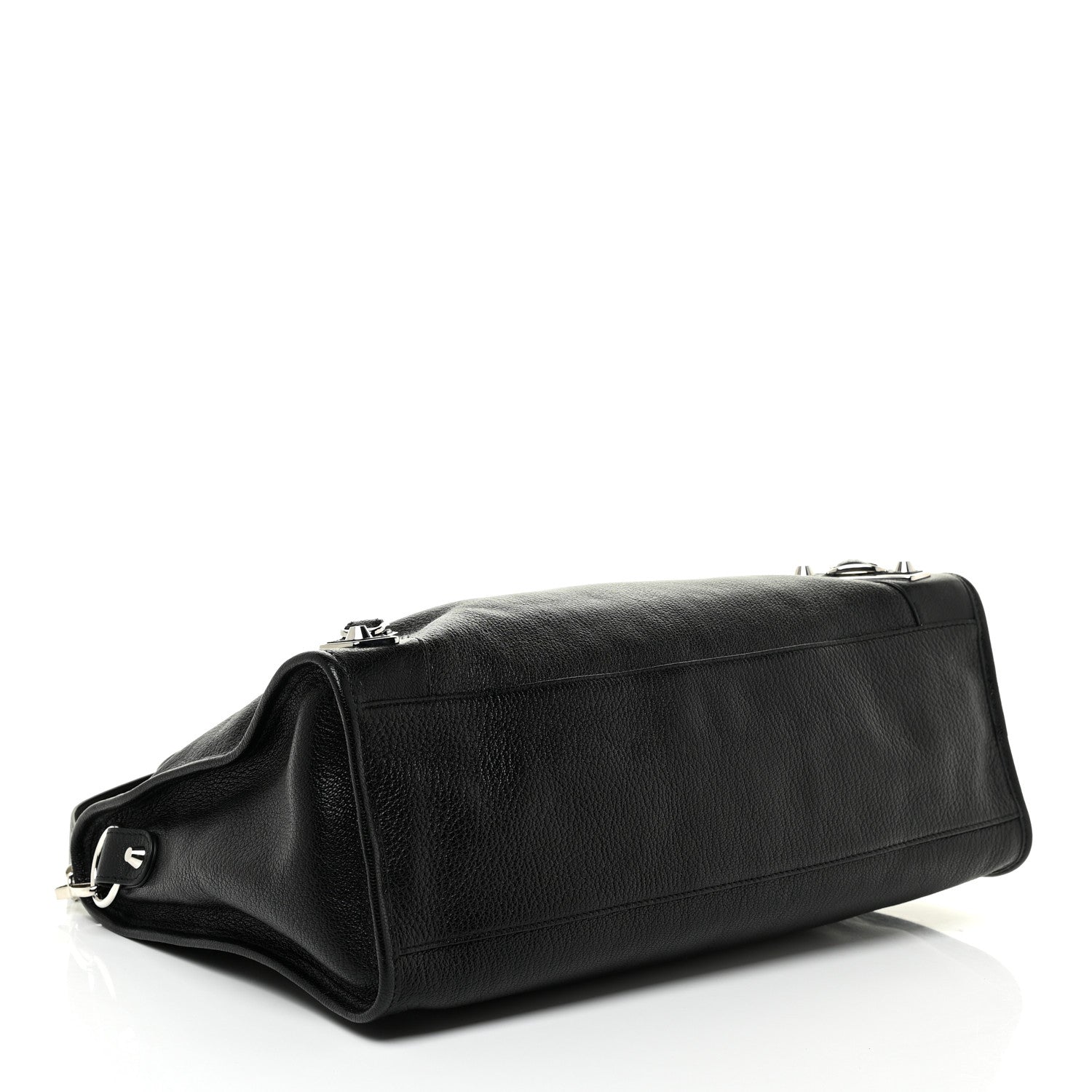 Balenciaga Chevre Silver Metallic Edge Hardware City Black 5 of 11