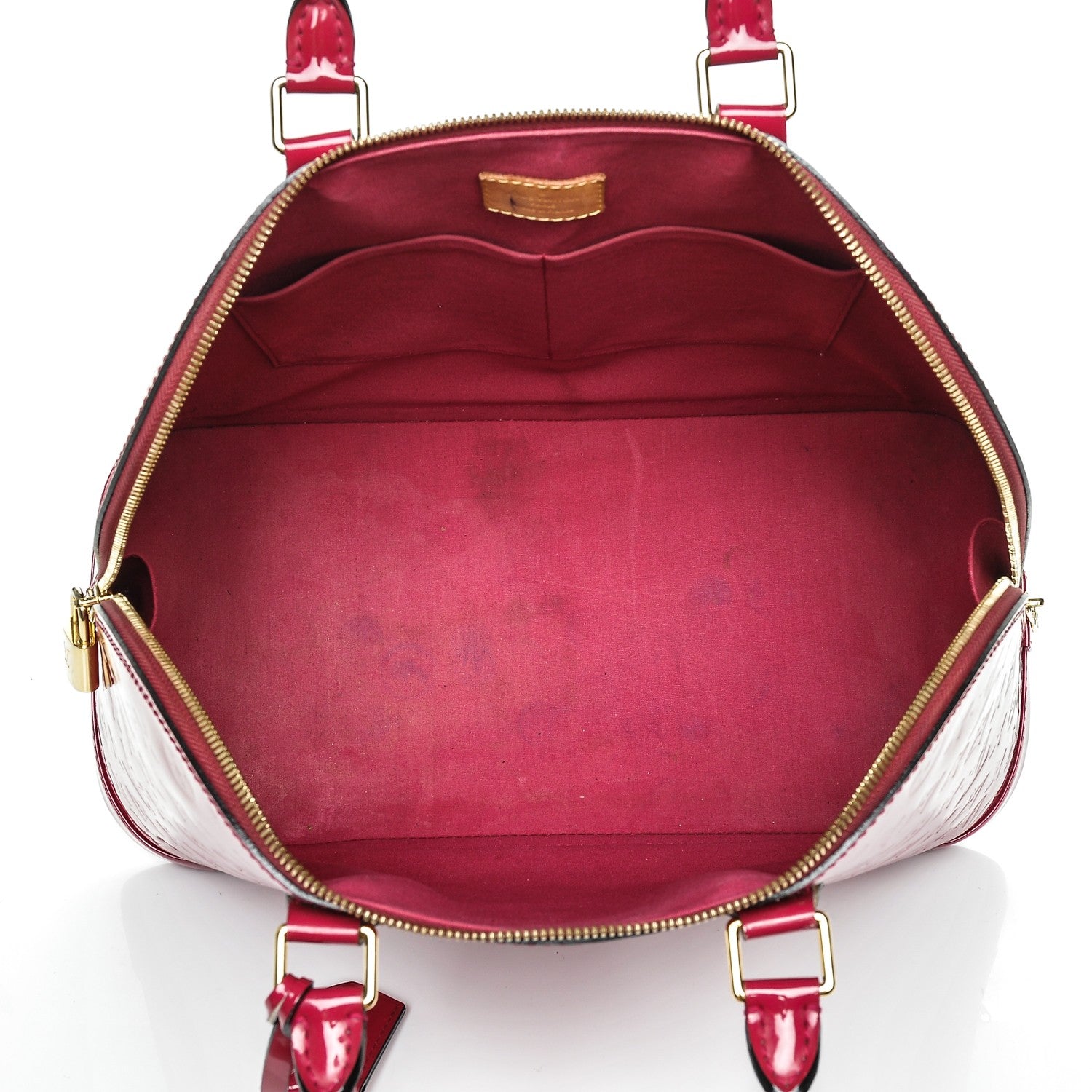 Louis Vuitton Vernis Alma GM Rose Indien 5 of 12