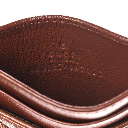 Gucci Azalea Calfskin Matelasse Diagonal GG Marmont Card Holder Cuir 6 of 11