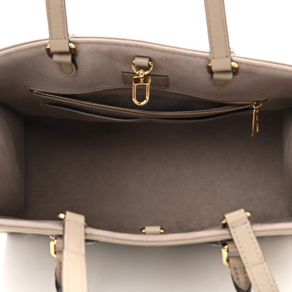 Louis Vuitton Empreinte Monogram Giant Onthego MM Tourterelle Creme 5 of 7