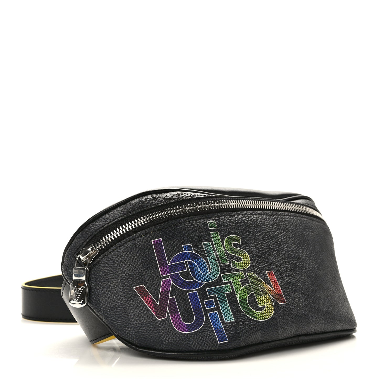 Damier Graphite Bumbag Yellow