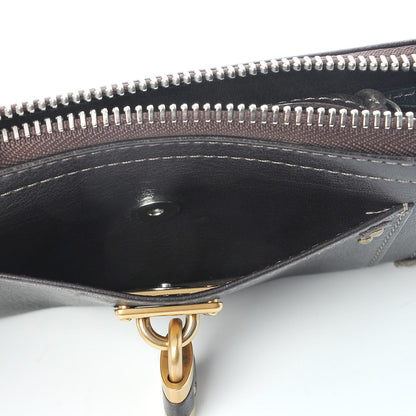 Chloe Calfskin Paddington Zip Around Wallet Brown 6 of 13