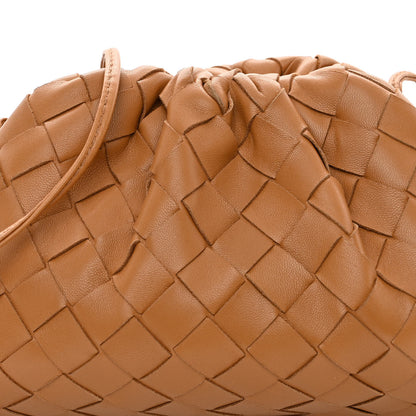 Bottega Veneta Nappa Intrecciato The Mini Pouch Carmel 7 of 9