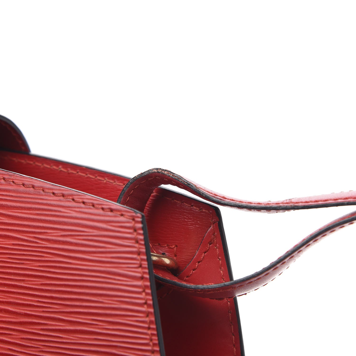 Louis Vuitton Epi Cluny Castillan Red 11 of 11