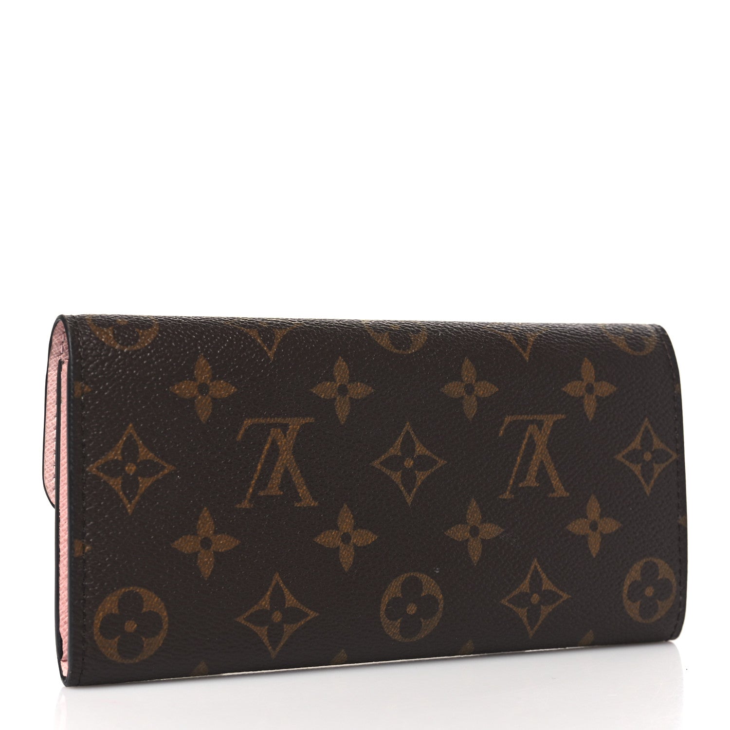 Louis Vuitton Monogram Emilie Wallet Rose Ballerine 3 of 9