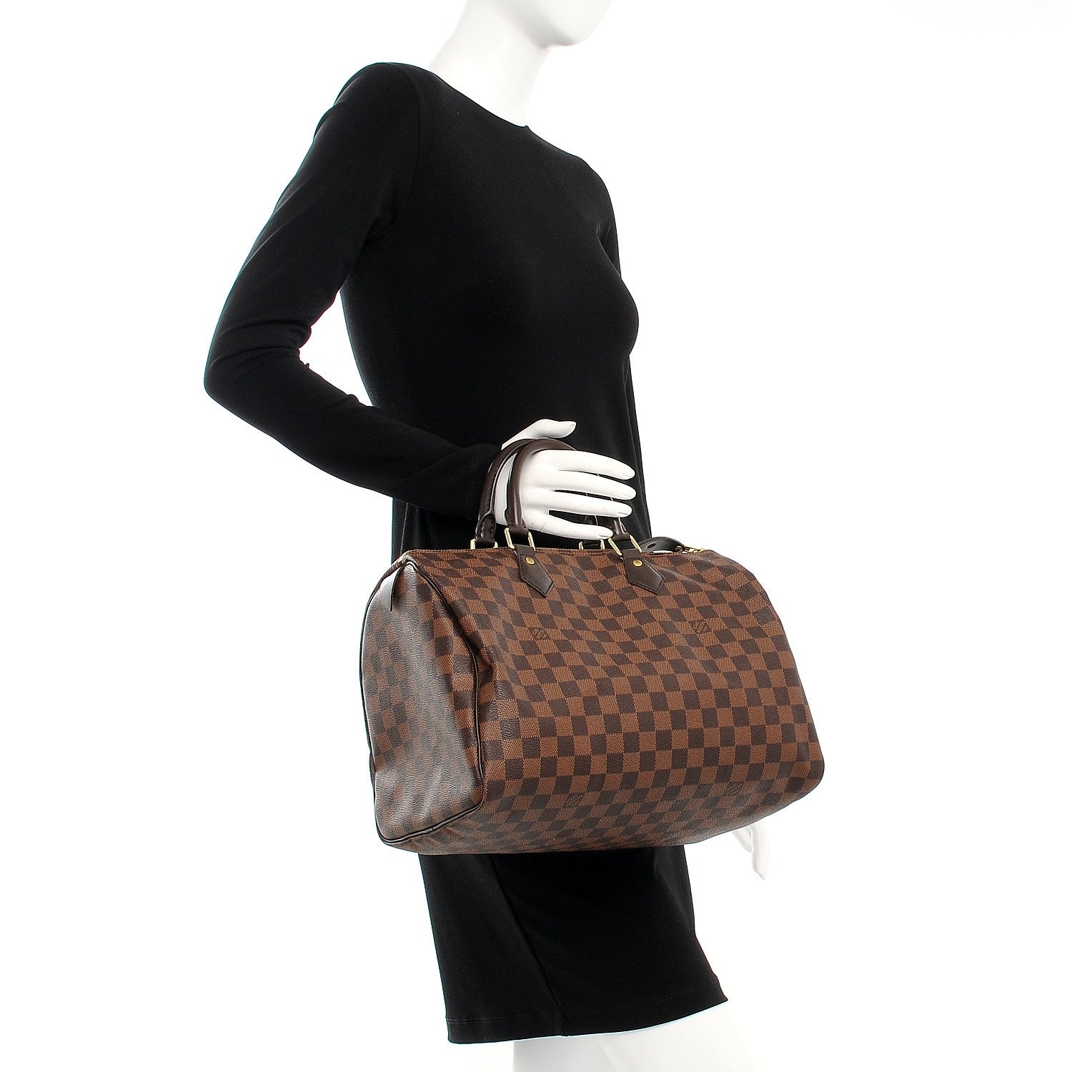Louis Vuitton Damier Ebene Speedy 35 2 of 10