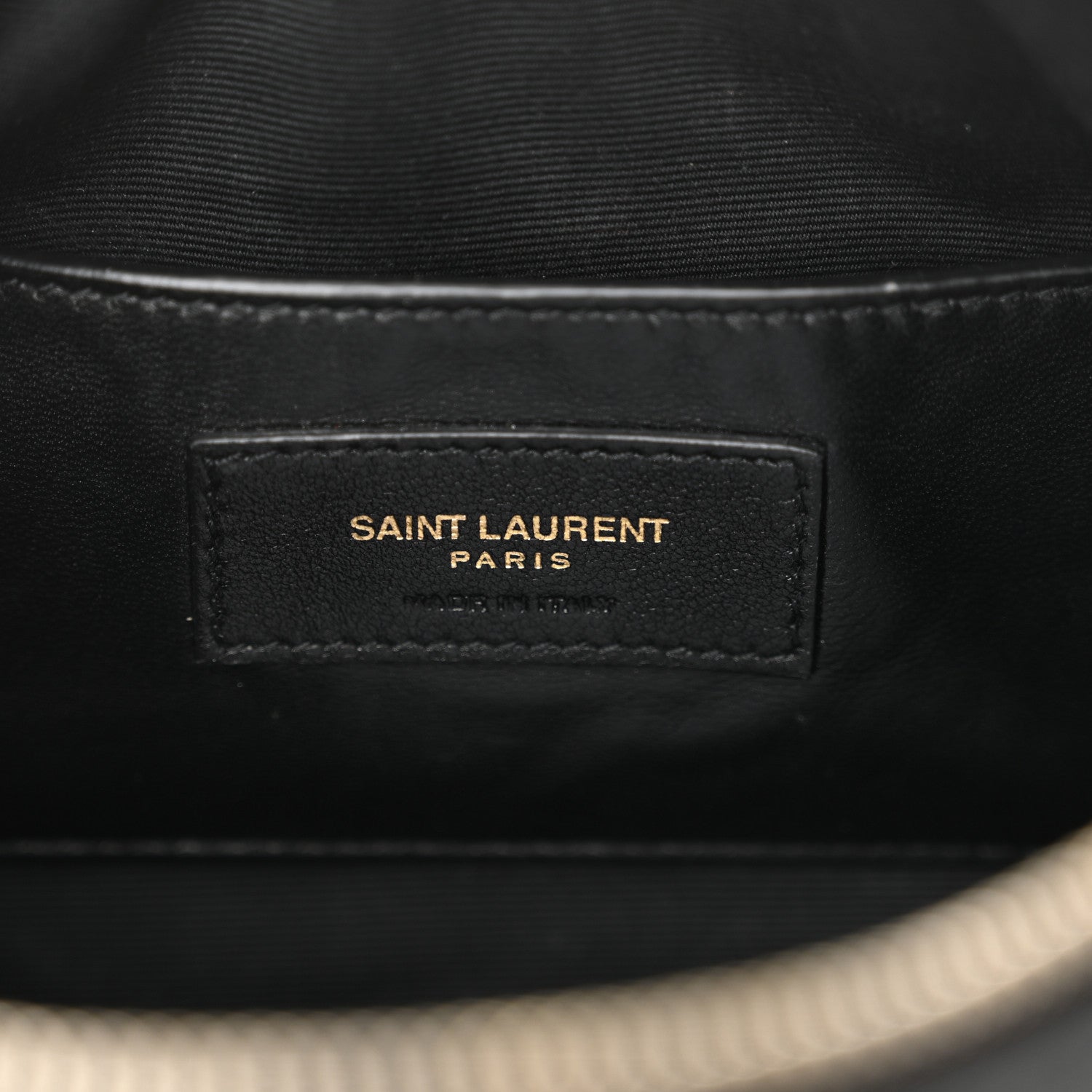 Saint Laurent Lambskin Monogram Small Sade Tube Bag Black 6 of 18