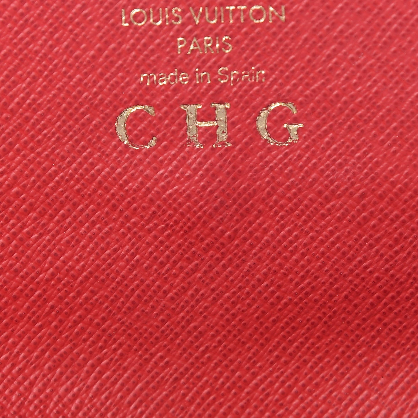 Damier Ebene Emilie Wallet Red
