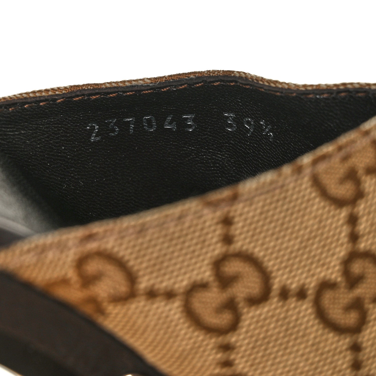 Gucci Monogram Cellarius Soft Calfskin Icon Bit Platform High Heel Slides 39.5 Beige Ebony Cocoa 8 of 10