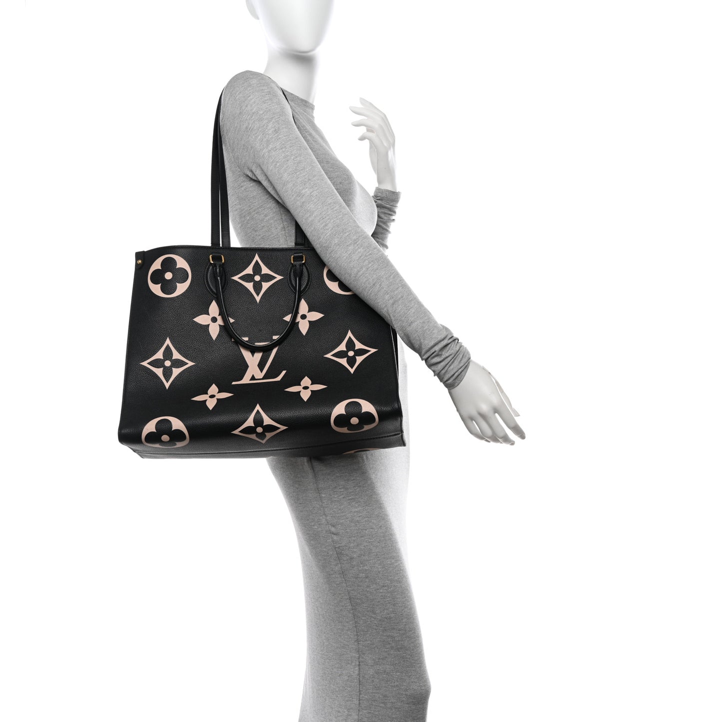 Empreinte Monogram Giant Onthego GM Black Beige
