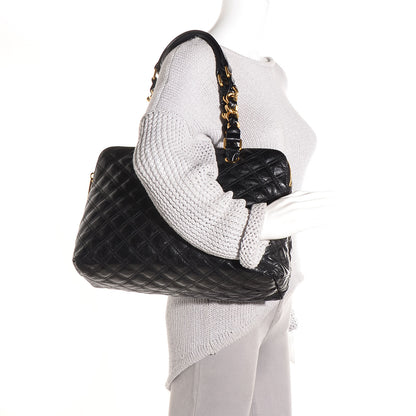Marc Jacobs Leather Quilted Karlie Satchel Black 2 of 9