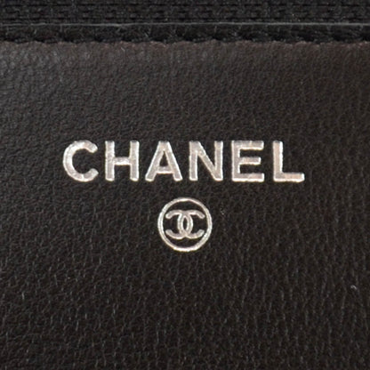Chanel Caviar Wallet on Chain WOC Black 5 of 9