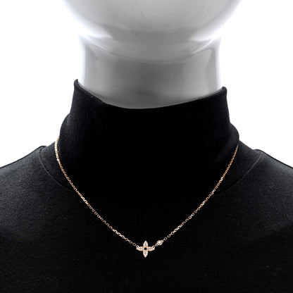 Louis Vuitton 18K Pink Gold Diamond Idylle Blossom Pendant Necklace 2 of 6
